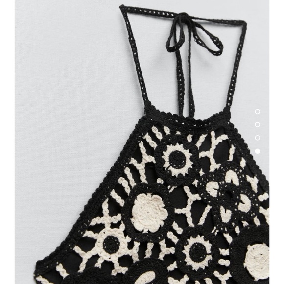 Zara Crochet Halter Top - Picture 4 of 6